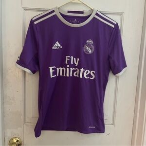 Purple Real Madrid Vintage Jersey